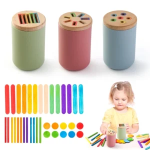 Silicone Toys Color Sorting