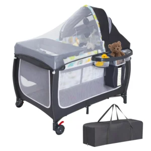 4 in 1 Pack and Play Portable Crib