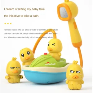 Bath Toys Duck Electric Water Spray