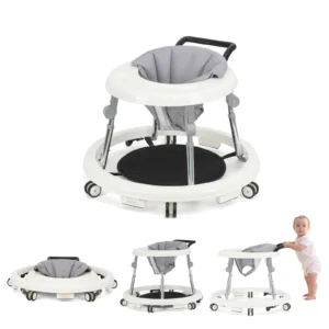 Baby Walker with Adjustable Height, Foldable
