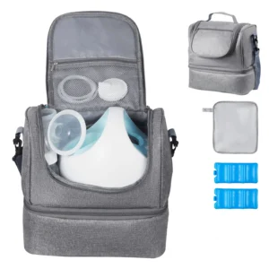 Breast Pump Bag with Ice Pack