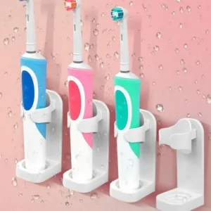 Electric toothbrush wall mount, adhesive type