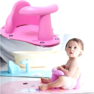 1pc Baby Bath Seat Newborn   Anti-Slip Bath Shower