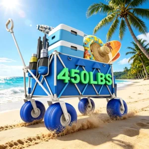 10.5in Balloon Wheels Beach Wagon