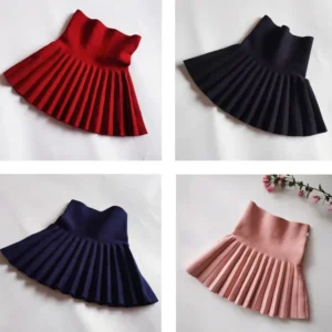Skirts Autumn/Winter Knitted Pleated